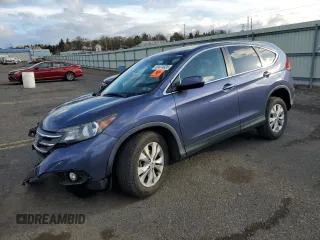 2014 Honda CR-V EX with VIN 5J6RM4H55EL093858, listed as a Copart auction lot 53474035 with 91,805 mi miles and Salvage Title. Bid and sale history available at carsss.com. Image 1.