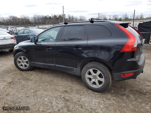 2010 Volvo XC60 3.2L with VIN YV4960DZ6A2122198, listed as a Copart auction lot 48197345 with 144,489 mi miles and Salvage Title. Bid and sale history available at carsss.com. Image 2.