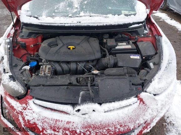 2016 Hyundai Elantra SE with VIN KMHDH4AE1GU491365, listed as a IAAI auction lot 40909071 with 86,000 mi miles. Bid and sale history available at carsss.com. Image 10.