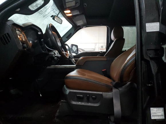 2013 Ford Super Duty F-350 SRW Platinum with VIN 1FT8W3BT2DEB74123, listed as a Copart auction lot 43969075 with NaN miles and Clean Title. Bid and sale history available at carsss.com. Image 7.