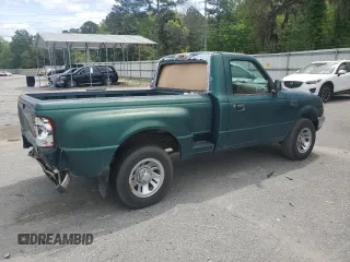 1999 Ford Ranger XL with VIN 1FTYR10C4XTA40745, listed as a Copart auction lot 52181525 with 185,096 mi miles and Salvage Title. Bid and sale history available at carsss.com. Image 3.