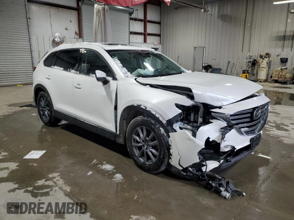 2022 Mazda CX-9 Touring with VIN JM3TCBCY7N0604340, listed as a Copart auction lot 46699465 with 45,478 mi miles and Salvage Title. Bid and sale history available at carsss.com. Image 4.