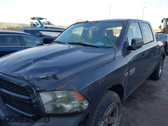 2014 Ram 1500 Express with VIN 1C6RR7KT4ES452856, listed as a IAAI auction lot 40962074 with 42,211 mi miles. Bid and sale history available at carsss.com. Image 6.