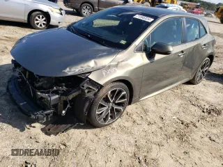 2019 Toyota Corolla Hatchback SE with VIN JTNK4RBE6K3051638, listed as a Copart auction lot 71595324 with 44,976 mi miles and Salvage Title. Bid and sale history available at carsss.com. Image 1.