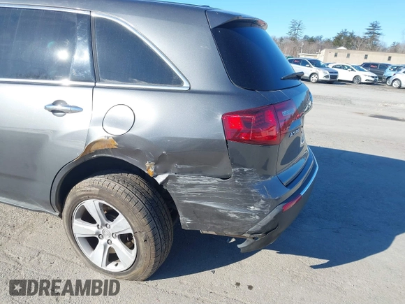 2010 Acura MDX Technology Pkg with VIN 2HNYD2H68AH500331, listed as a IAAI auction lot 41739262 with 190,253 mi miles. Bid and sale history available at carsss.com. Image 6.