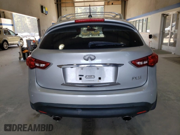 2011 Infiniti FX35 with VIN JN8AS1MW7BM141778, listed as a Copart auction lot 75684744 with 198,444 mi miles and Salvage Title. Bid and sale history available at carsss.com. Image 6.