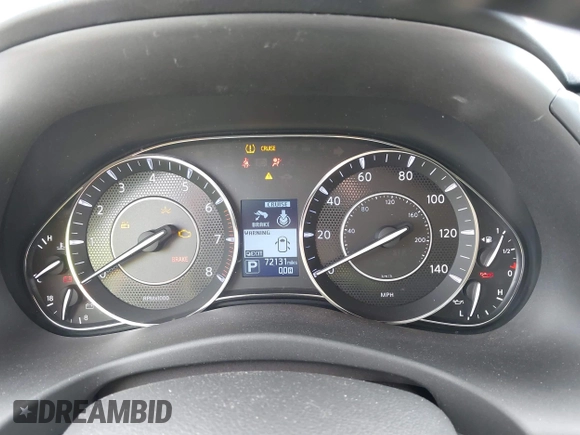 2020 Nissan Armada SL with VIN JN8AY2ND0L9106084, listed as a IAAI auction lot 41781320 with 72,131 mi miles. Bid and sale history available at carsss.com. Image 7.