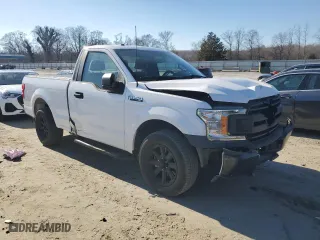 2019 Ford F-150 XL with VIN 1FTMF1CB1KKD94442, listed as a Copart auction lot 44007625 with 200,337 mi miles and Salvage Title. Bid and sale history available at carsss.com. Image 4.