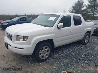 2008 Honda Ridgeline RTL with VIN 2HJYK16528H509919, listed as a IAAI auction lot 41978431 with 163,684 mi miles. Bid and sale history available at carsss.com. Image 17.