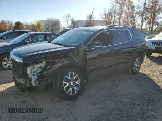 2022 GMC Acadia SLT with VIN 1GKKNUL40NZ137589, listed as a Copart auction lot 77205844 with 17,680 mi miles and Salvage title. Bid and sale history available at DreamBid. Image 1.
