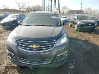 2016 Chevrolet Traverse LTZ with VIN 1GNKVJKD7GJ113276, listed as a Copart auction lot 47644235 with 104,626 mi miles and Salvage Title. Bid and sale history available at DreamBid. Image 12.