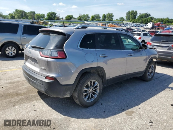 2019 Jeep Cherokee Latitude Plus with VIN 1C4PJMLB3KD437129, listed as a Copart auction lot 61947675 with 73,982 mi miles and Salvage title. Bid and sale history available at DreamBid. Image 3.