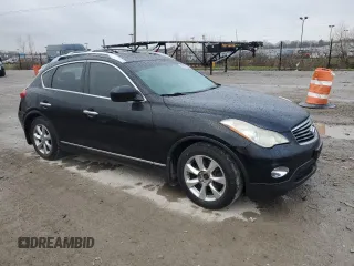 2008 Infiniti EX Journey with VIN JNKAJ09F58M359792, listed as a Copart auction lot 49978085 with 234,612 mi miles and Salvage Title. Bid and sale history available at DreamBid. Image 4.