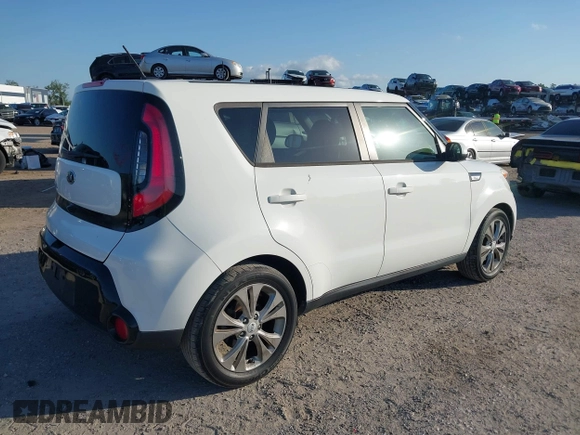 2016 Kia Soul + with VIN KNDJP3A5XG7259303, listed as a IAAI auction lot 42016974 with 93,637 mi miles. Bid and sale history available at carsss.com. Image 4.