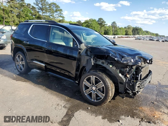 2019 GMC Acadia Denali with VIN 1GKKNPLS0KZ253340, listed as a Copart auction lot 52581185 with 70,228 mi miles and Salvage Title. Bid and sale history available at carsss.com. Image 4.