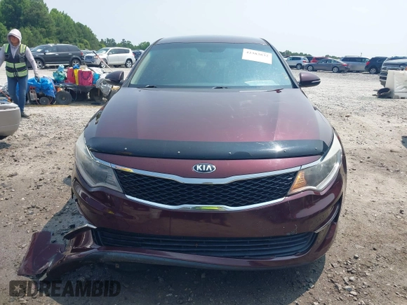 2016 Kia Optima LX with VIN 5XXGT4L36GG115293, listed as a IAAI auction lot 42383832 with 189,402 mi miles and . Bid and sale history available at DreamBid. Image 12.