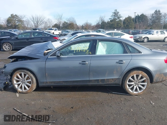 2013 Audi A4 Premium Plus with VIN WAUFFAFL5DN041228, listed as a IAAI auction lot 41128456 with 134,626 mi miles. Bid and sale history available at carsss.com. Image 15.