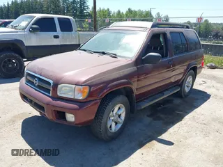 2004 Nissan Pathfinder SE with VIN JN8DR09YX4W917504, listed as a IAAI auction lot 42676685 with 131,574 mi miles and . Bid and sale history available at DreamBid. Image 2.