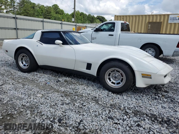 1981 Chevrolet Corvette with VIN 1G1AY876XBS419804, listed as a Copart auction lot 64681834 with 651,033 mi miles and Non Repairable. Bid and sale history available at carsss.com. Image 4.