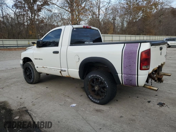 2006 Dodge 1500 SLT with VIN 1D7HU16N16J164298, listed as a Copart auction lot 76703694 with 153,463 mi miles and Salvage Title. Bid and sale history available at DreamBid. Image 2.