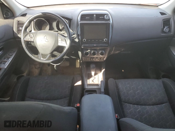 2021 Mitsubishi Outlander Sport SE with VIN JA4APVAU0MU023317, listed as a Copart auction lot 77615924 with 0 mi miles and Salvage Title. Bid and sale history available at carsss.com. Image 8.