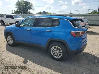 2019 Jeep Compass Sport z VIN 3C4NJCAB4KT699479, wystawiony jako Copart lot #57969445 z przebiegiem 97 621 mil mil oraz Szkoda całkowita • Salvage title. Historia ofert i sprzedaży dostępna na DreamBid. Obrazek 2.
