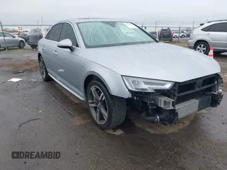 2018 Audi A4 Premium Plus z VIN WAUENAF41JA109910, wystawiony jako IAAI lot #41969011 z przebiegiem 85 055 mil mil oraz . Historia ofert i sprzedaży dostępna na DreamBid. Obrazek 1.