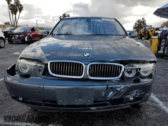 2005 BMW 7 Series 745i z VIN WBAGL63565DP76324, wystawiony jako Copart lot #45037385 z przebiegiem 52 771 mil mil oraz Szkoda całkowita • Salvage title. Historia ofert i sprzedaży dostępna na DreamBid. Obrazek 5.