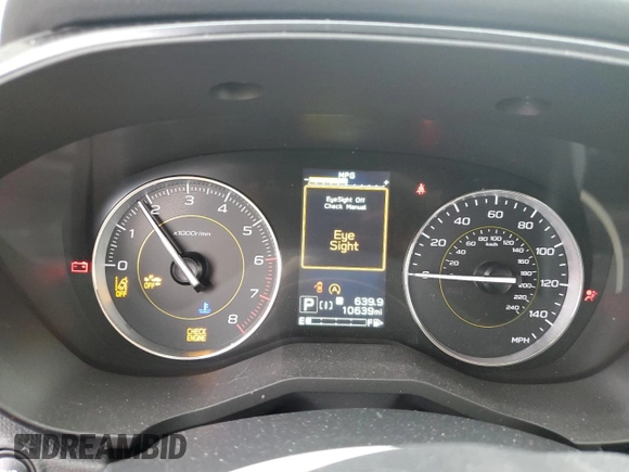 2023 Subaru Crosstrek Special Sports with VIN JF2GTHRC0PH289671, listed as a Copart auction lot 58928995 with 10,639 mi miles and Salvage title. Bid and sale history available at DreamBid. Image 9.