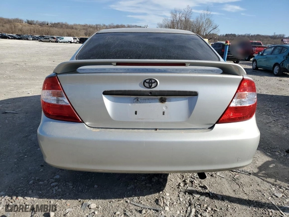 2004 Toyota Camry LE with VIN 4T1BE32K34U834803, listed as a Copart auction lot 49275525 with 185,427 mi miles and Salvage Title. Bid and sale history available at carsss.com. Image 6.