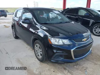 2020 Chevrolet Sonic LT with VIN 1G1JG6SB1L4135267, listed as a IAAI auction lot 41717139 with 62,834 mi miles and . Bid and sale history available at DreamBid. Image 1.