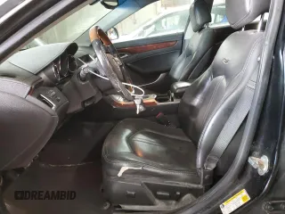 2013 Cadillac CTS with VIN 1G6DM5E34D0119653, listed as a Copart auction lot 49846565 with 160,335 mi miles and Salvage Title. Bid and sale history available at DreamBid. Image 7.