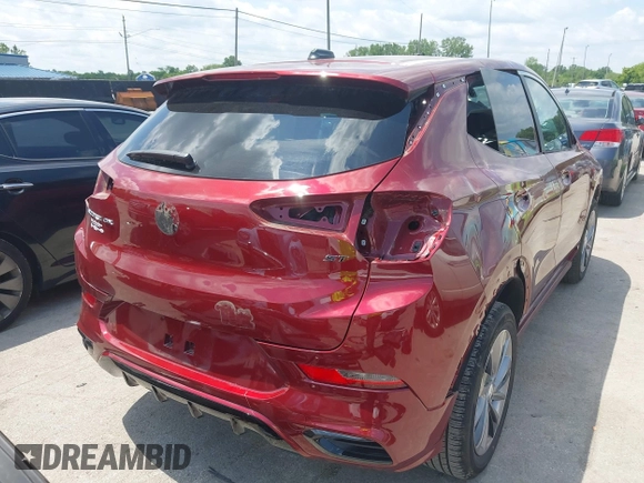 2023 Buick Encore GX Select with VIN KL4MMDS26PB097855, listed as a IAAI auction lot 42443755 with 11,422 mi miles and . Bid and sale history available at DreamBid. Image 4.