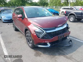 2024 Kia Sportage SX-Prestige with VIN 5XYK5CDF5RG148906, listed as a IAAI auction lot 42411377 with 24,833 mi miles and . Bid and sale history available at DreamBid. Image 1.