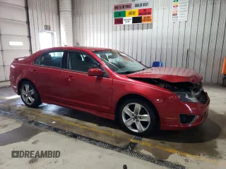 2012 Ford Fusion SPORT with VIN 3FAHP0KC2CR387716, listed as a Copart auction lot 47292905 with 94,689 mi miles and Salvage Title. Bid and sale history available at carsss.com. Image 4.