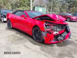 2020 Chevrolet Camaro 1LT with VIN 1G1FB3DX7L0102518, listed as a IAAI auction lot 41695652 with Not provided miles and . Bid and sale history available at DreamBid. Image 1.