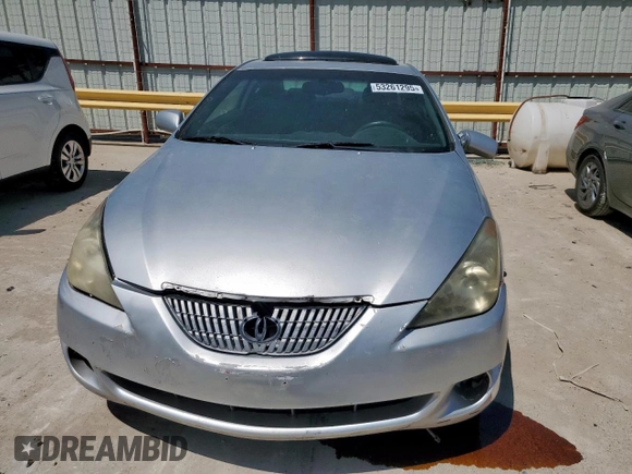 2004 Toyota Solara SE z VIN 4T1CA38P24U011041, wystawiony jako Copart lot #53261295 z przebiegiem 172 797 mil mil oraz Czysty tytuł • Clean title. Historia ofert i sprzedaży dostępna na DreamBid. Obrazek 5.