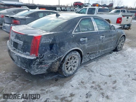 2011 Cadillac CTS Premium with VIN 1G6DS5EDXB0167881, listed as a IAAI auction lot 41391251 with 113,829 mi miles. Bid and sale history available at carsss.com. Image 4.