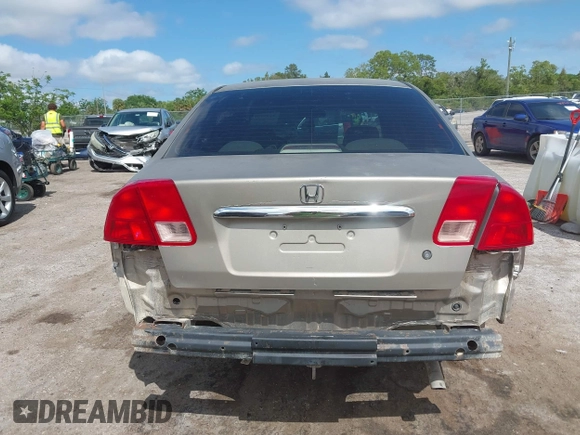 2001 Honda Civic EX with VIN 2HGES26711H599408, listed as a IAAI auction lot 41993846 with 96,095 mi miles and . Bid and sale history available at DreamBid. Image 16.
