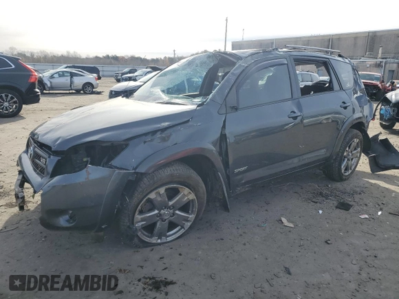 2008 Toyota RAV4 Sport with VIN JTMBK32V785043987, listed as a Copart auction lot 82042054 with 135,694 mi miles and Salvage Title. Bid and sale history available at carsss.com. Image 1.