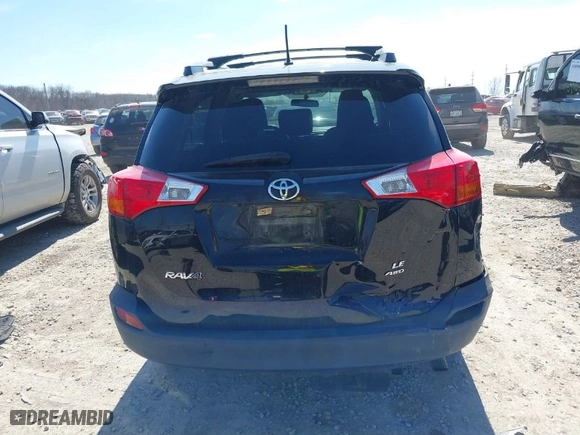 2015 Toyota RAV4 LE with VIN 2T3BFREVXFW367671, listed as a IAAI auction lot 41904878 with 151,606 mi miles. Bid and sale history available at carsss.com. Image 17.