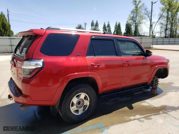2022 Toyota 4Runner SR5 Premium with VIN JTENU5JRXN5992576, listed as a Copart auction lot 51134615 with 78,077 mi miles and Clean Title. Bid and sale history available at carsss.com. Image 3.