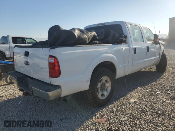 2016 Ford F-250 XL with VIN 1FT7W2A69GED26887, listed as a Copart auction lot 68680204 with Not provided miles and Salvage title. Bid and sale history available at DreamBid. Image 3.