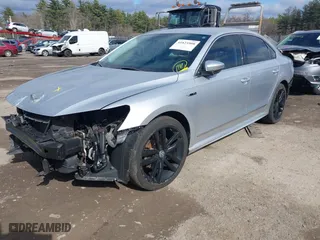2017 Volkswagen Passat R-Line w/Comfort Pkg with VIN 1VWDT7A30HC048101, listed as a IAAI auction lot 41823508 with 53,681 mi miles. Bid and sale history available at carsss.com. Image 2.