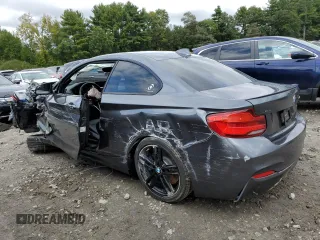2018 BMW 2 Series M240i xDrive with VIN WBA2J7C5XJVB28353, listed as a Copart auction lot 69664203 with 113,138 mi miles. Bid and sale history available at carsss.com. Image 2.