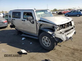 2009 Hummer H3 SUV Adventure with VIN 5GTEN13EX98142612, listed as a Copart auction lot 75959124 with 0 mi miles and Salvage Title. Bid and sale history available at carsss.com. Image 4.
