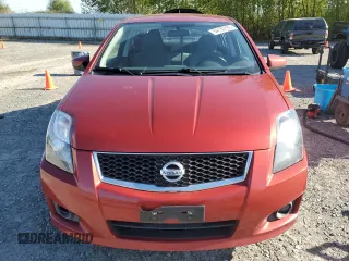 2011 Nissan Sentra SR with VIN 3N1AB6AP0BL639369, listed as a Copart auction lot 54150185 with 163,040 mi miles and Salvage Title. Bid and sale history available at DreamBid. Image 5.