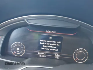 2018 Audi Q7 Premium Plus z VIN WA1LHAF79JD044647, wystawiony jako IAAI lot #41666009 z przebiegiem 60 087 mil mil oraz . Historia ofert i sprzedaży dostępna na DreamBid. Obrazek 7.