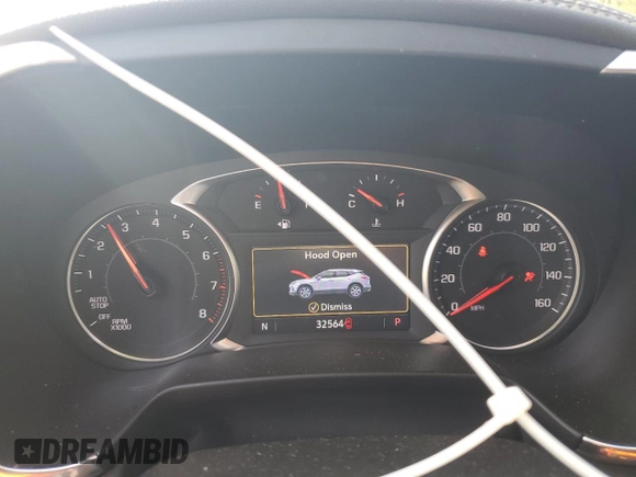 2024 Chevrolet Blazer LT with VIN 3GNKBCR45RS196086, listed as a Copart auction lot 61906455 with 32,564 mi miles and Salvage title. Bid and sale history available at DreamBid. Image 9.