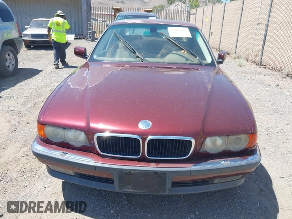 2000 BMW 7 Series 740iL with VIN WBAGH8349YDP07409, listed as a IAAI auction lot 42465862 with Not provided miles and . Bid and sale history available at DreamBid. Image 6.